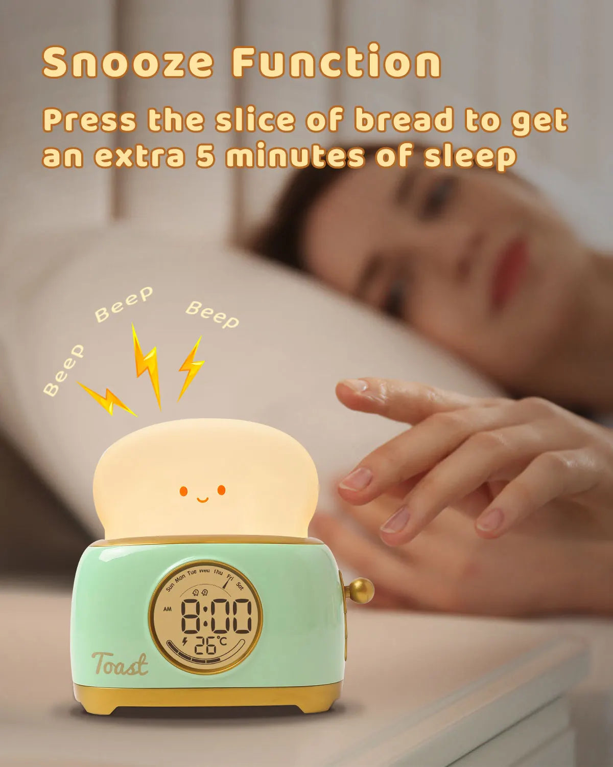 Wake-Up Nightlight Clock