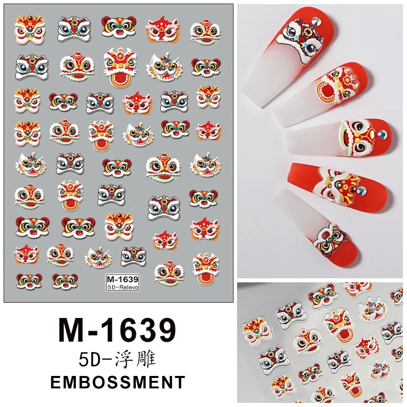 5D Nail Stickers