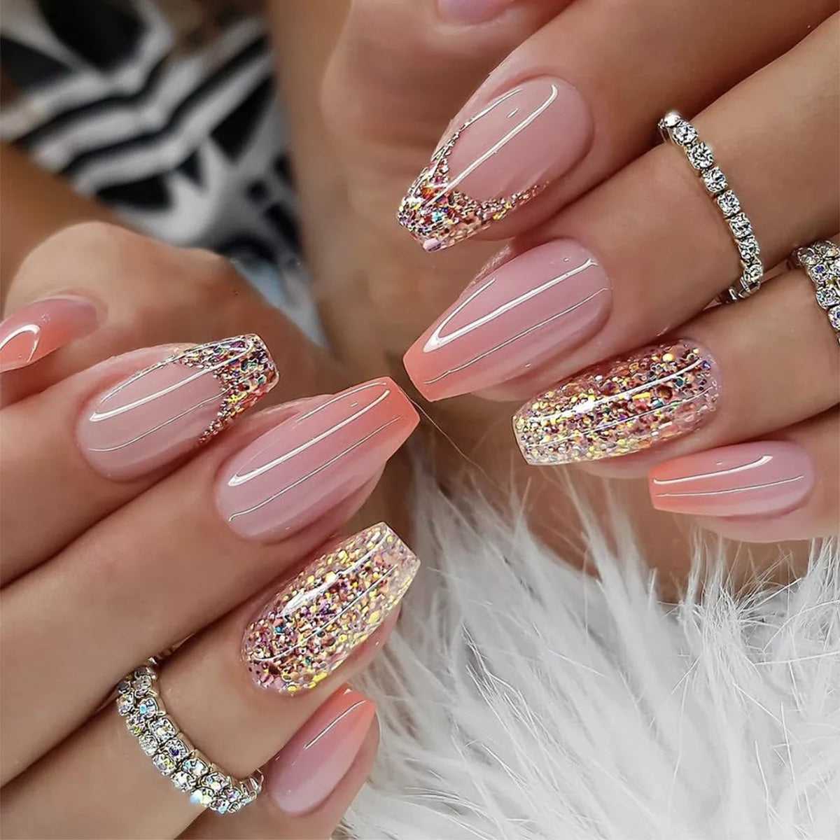 Butterfly Press-On Nails
