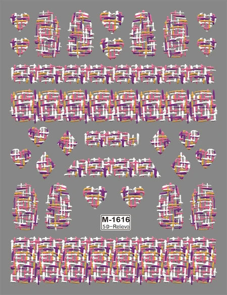 5D Nail Stickers