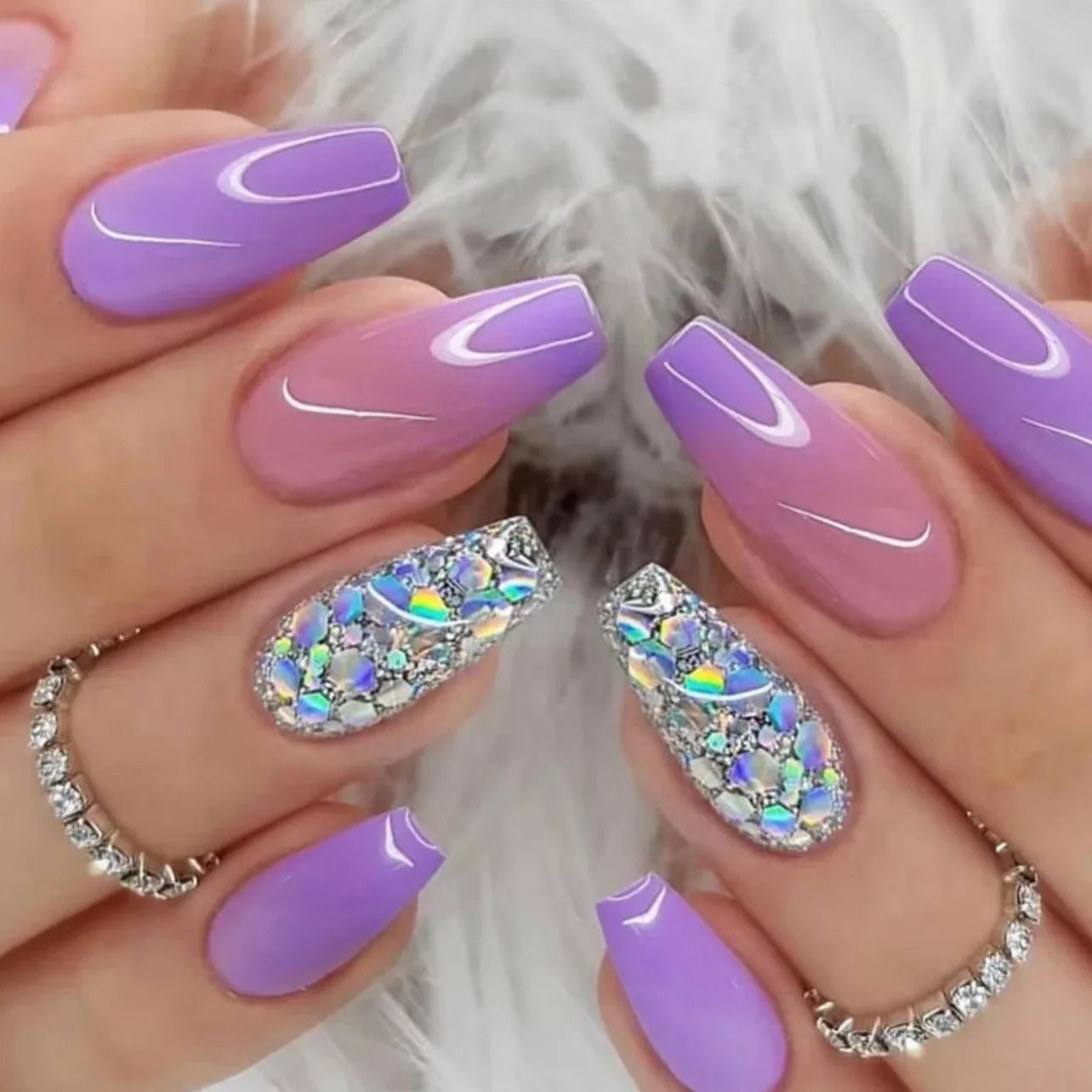 Butterfly Press-On Nails