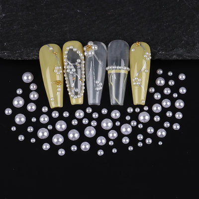 Pearl Nail Charms