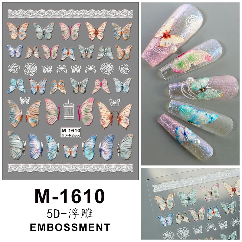 5D Nail Stickers