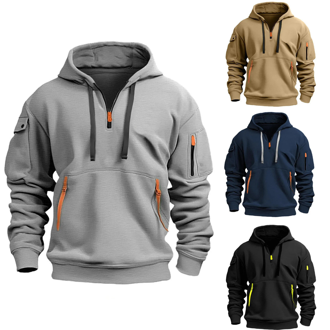 Multi Pocket Hoodie