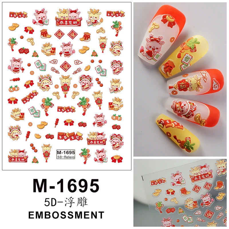 5D Nail Stickers