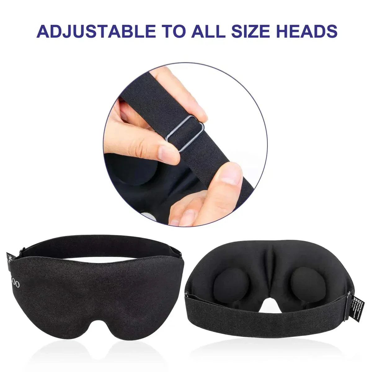 light-Blocking Sleep Mask for Men & Women