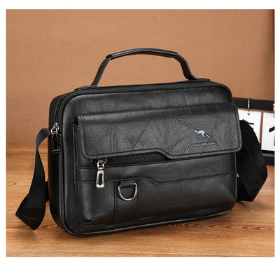 Luxury Leather Messenger