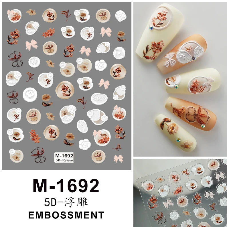 5D Nail Stickers