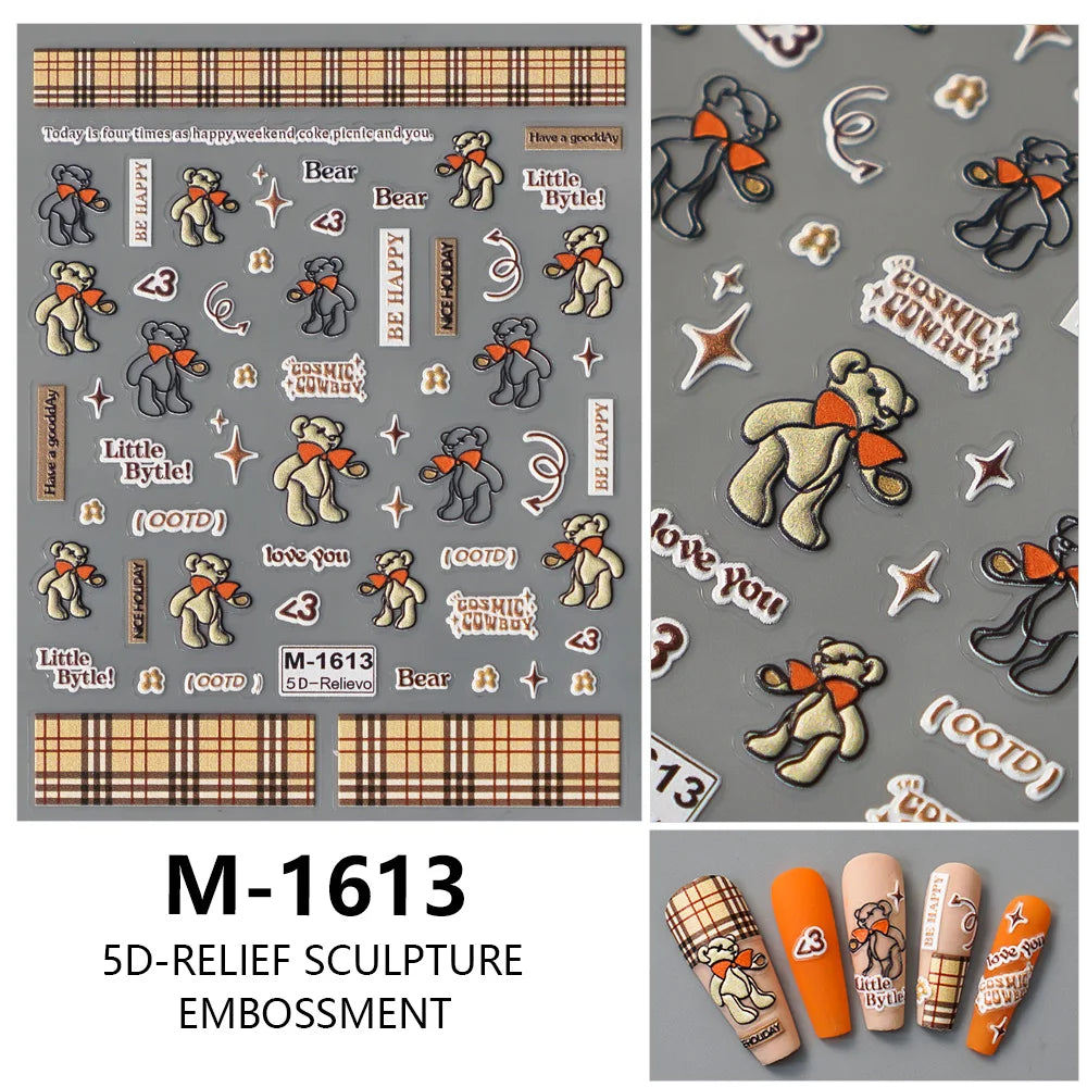 5D Nail Stickers