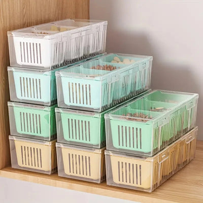 Square Food Storage Containers Set