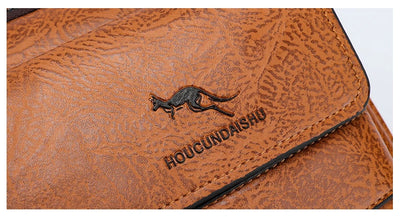 Luxury Leather Messenger
