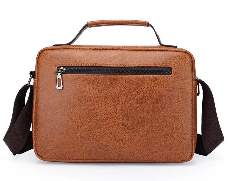 Luxury Leather Messenger