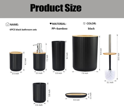 Modern Bathroom Essentials Set