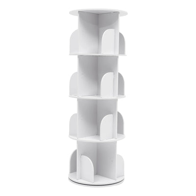 Rotating Wooden Bookshelf