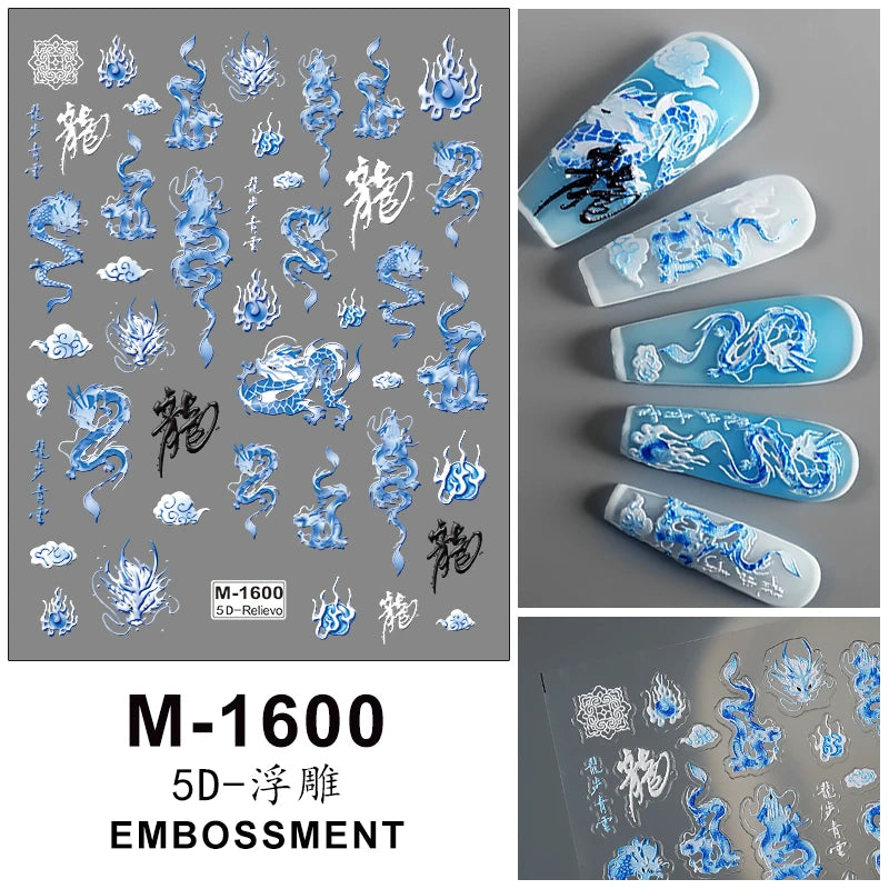 5D Nail Stickers