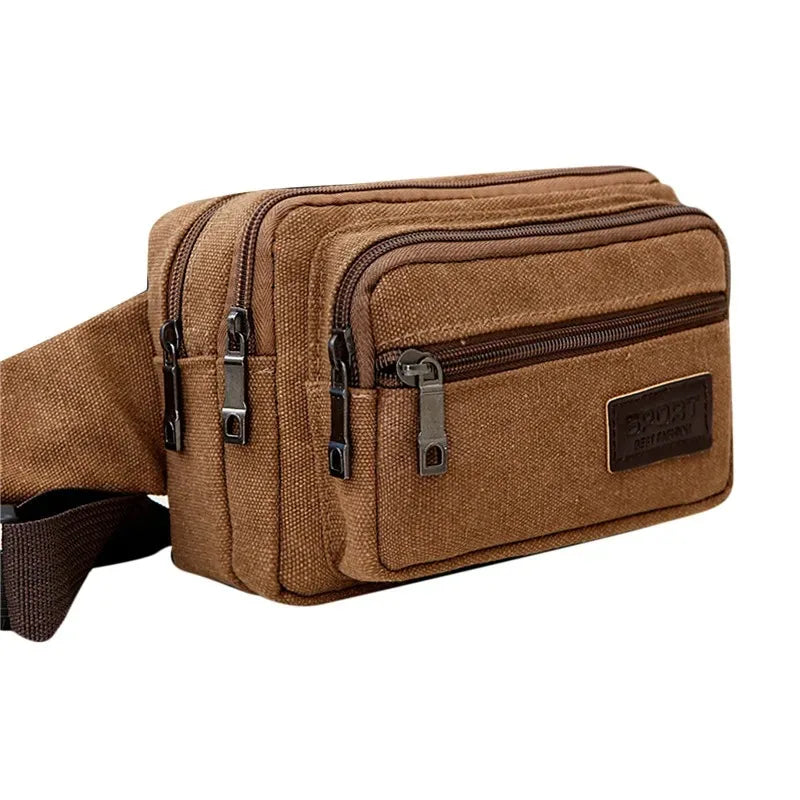 Outdoor Canvas Waist Bag