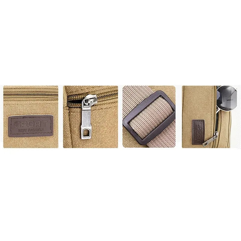 Outdoor Canvas Waist Bag