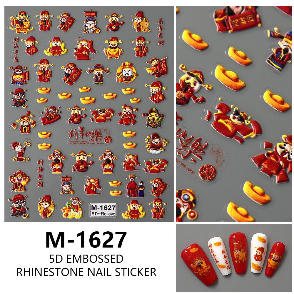 5D Nail Stickers