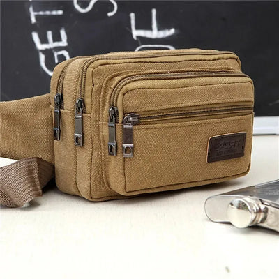 Outdoor Canvas Waist Bag