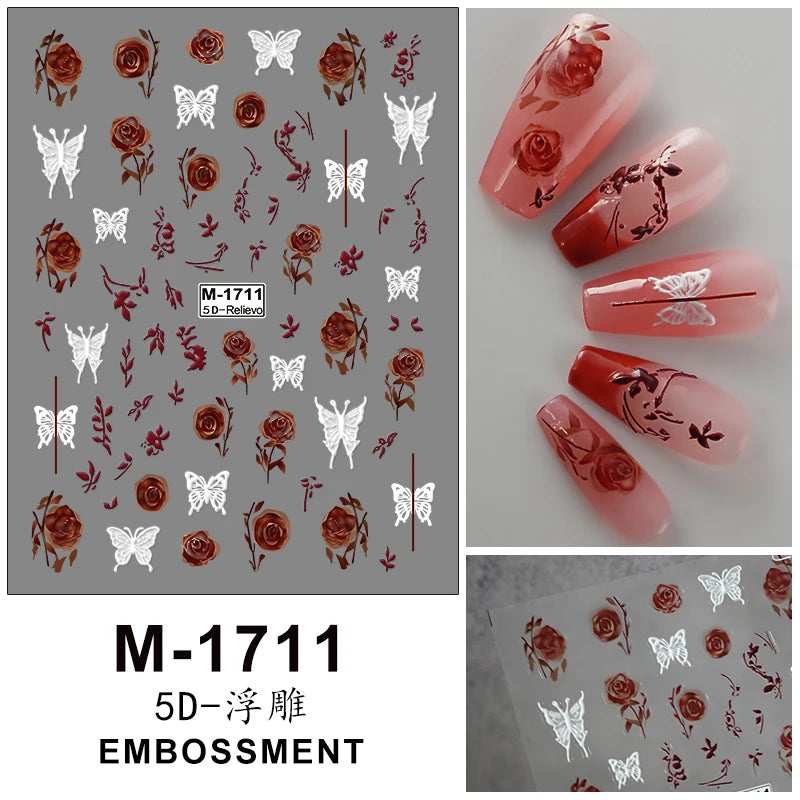 5D Nail Stickers
