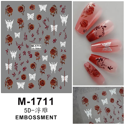 5D Nail Stickers