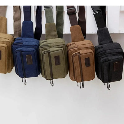 Outdoor Canvas Waist Bag