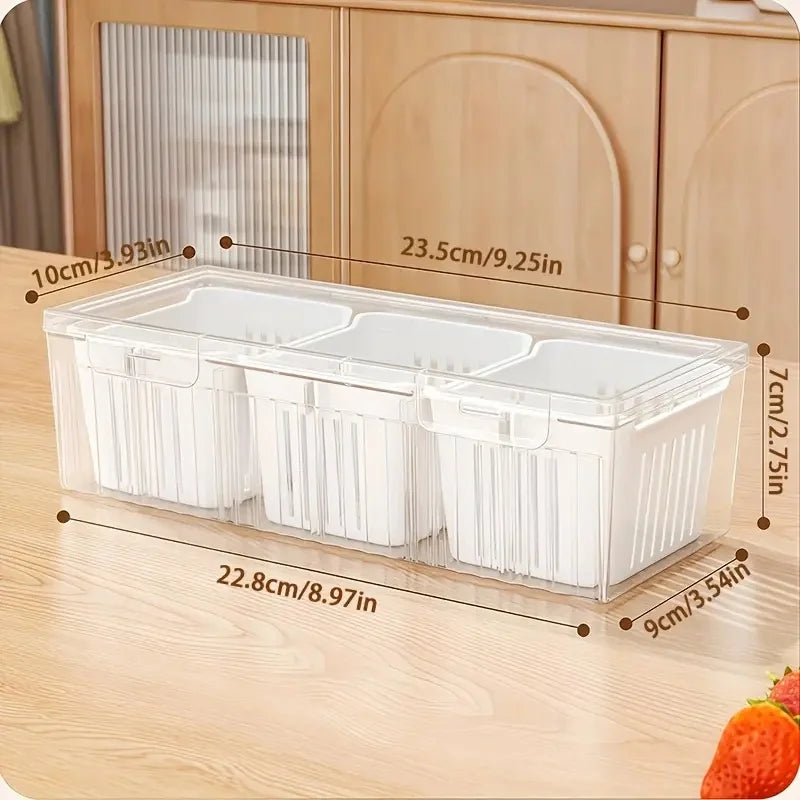 Square Food Storage Containers Set