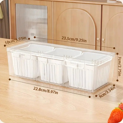 Square Food Storage Containers Set