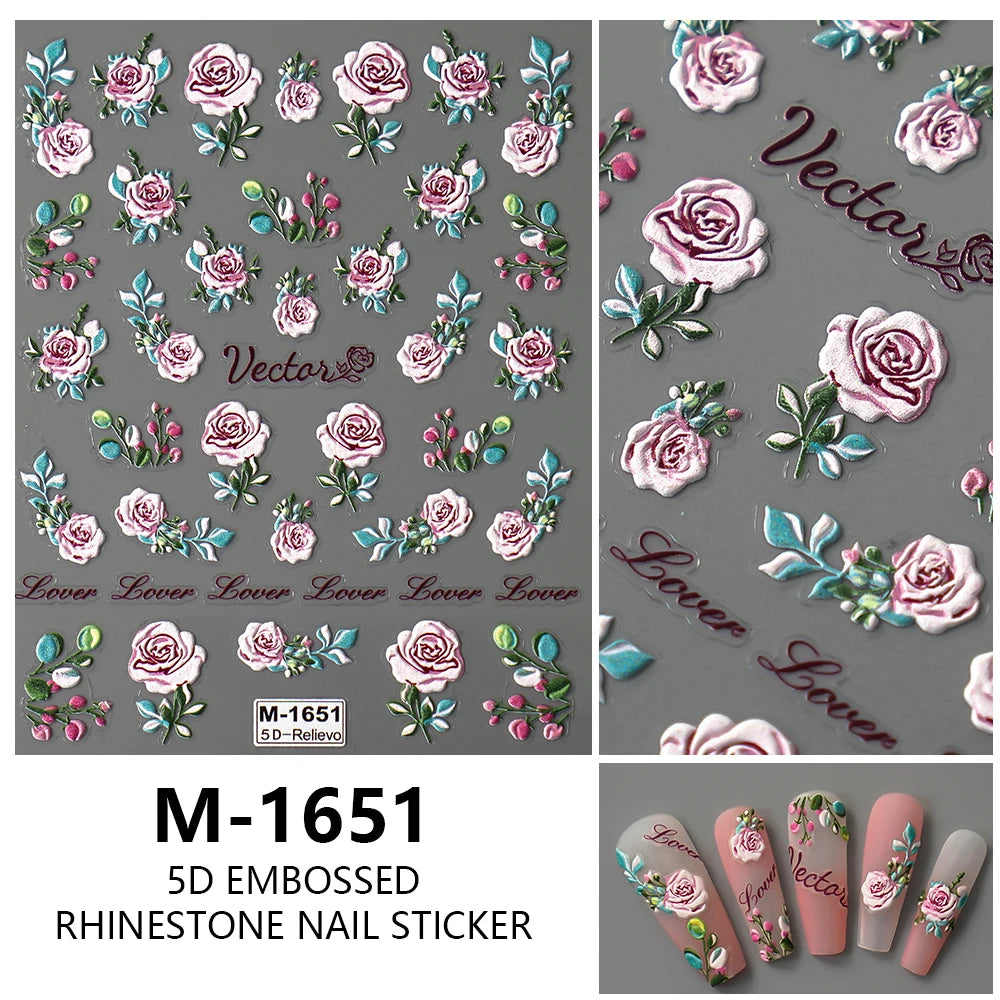 5D Nail Stickers