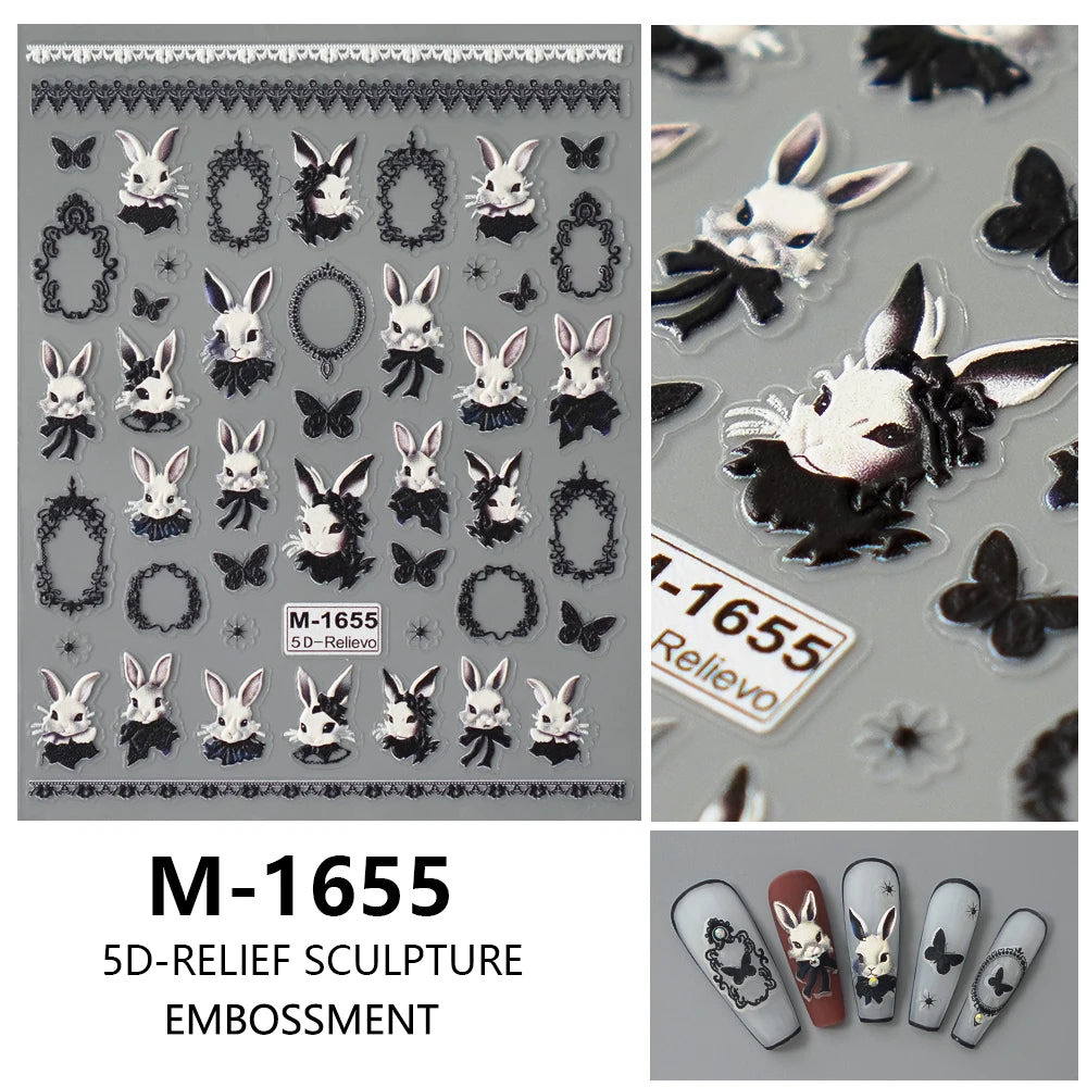 5D Nail Stickers