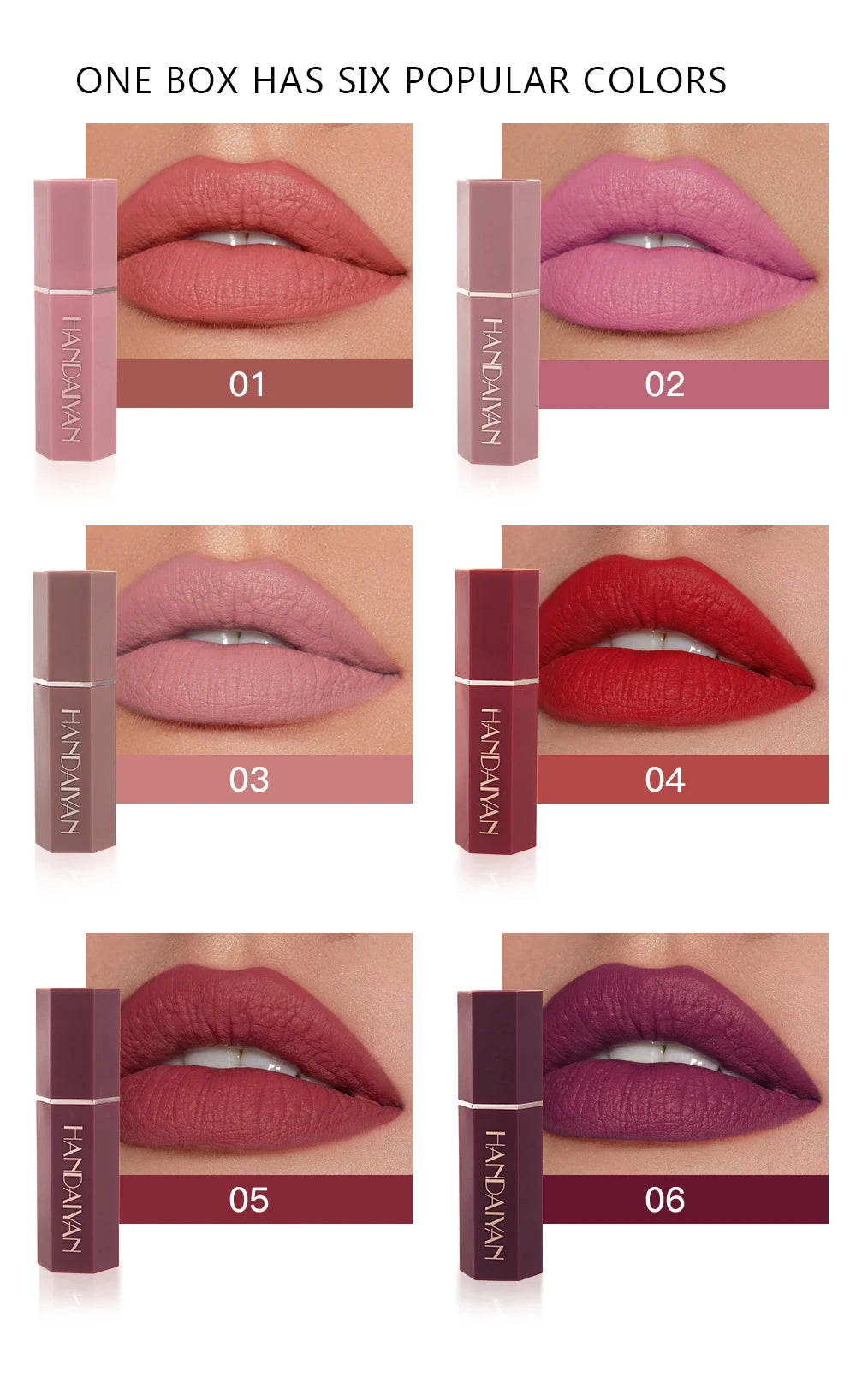 Velvet Matte Lipsticks